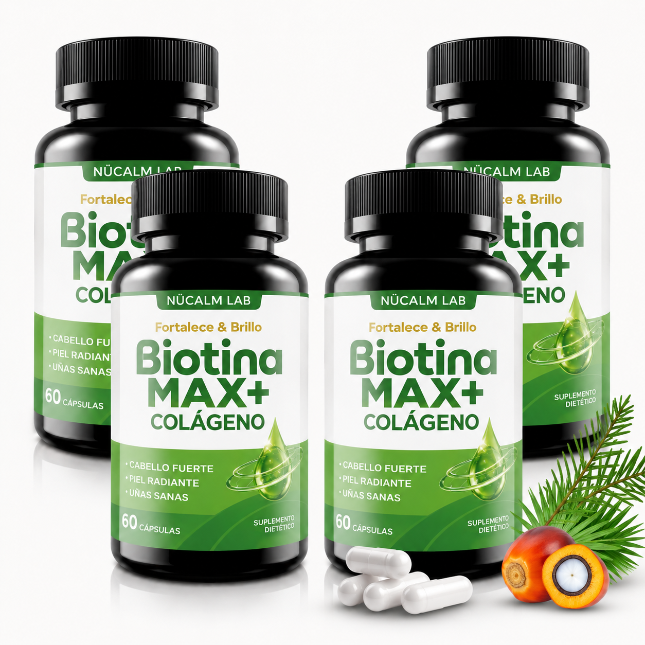 Biotina Max Colágeno — Suplemento Dietético