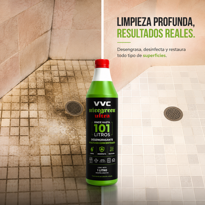 Nicegreen Ultra | Desengrasante Multiuso Concentrado (1L)
