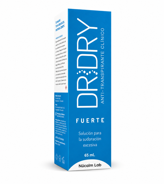 Anti-Transpirante Clínico Fuerte 65 ml | Núcalm Lab
