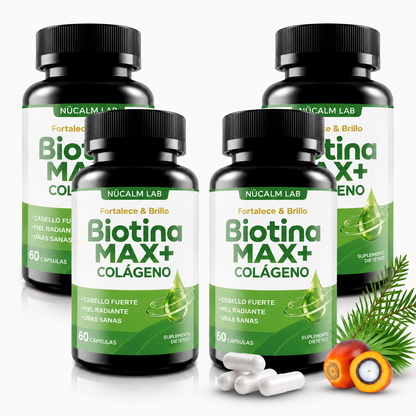 Biotina Max Colágeno — Suplemento Dietético